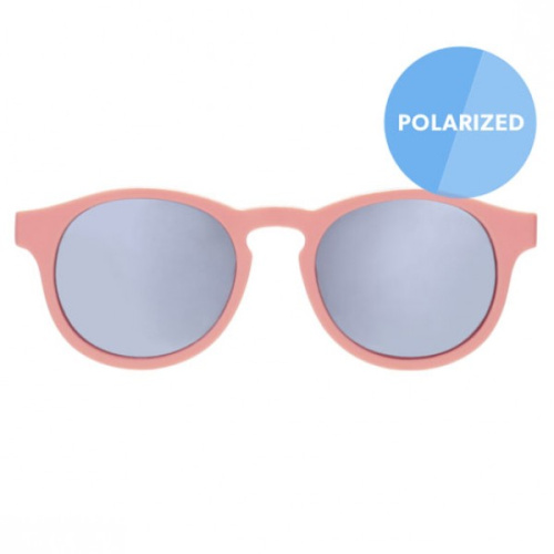 С/з очки Babiators Blue Series Polarized Keyhole. Уезжаю на выходные (The Weekender). Дыня. Серебрянные зеркальные линзы. Classic (3-5)