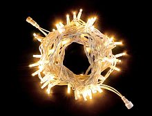 Уличная гирлянда Legoled 100 теплых белых LED, 10 м, белый КАУЧУК, соединяемая, IP65, BEAUTY LED