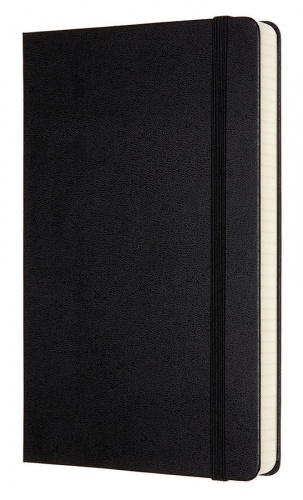 Блокнот Moleskine Classic Expended Large, 400 стр., черный, в клетку фото 5