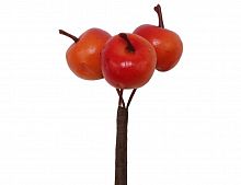 Декоративная ветка "Яблочки", оранжевые, 50 см, Hogewoning