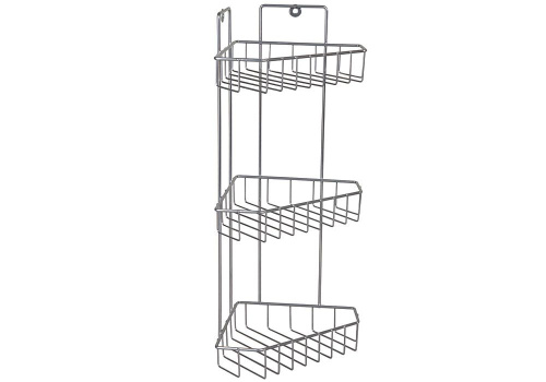 RUS-385067-3 Полка для ванной 3-х ярусная угловая, Rosenberg фото 2