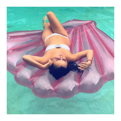 Матрас надувной Seashell Pink фото 4