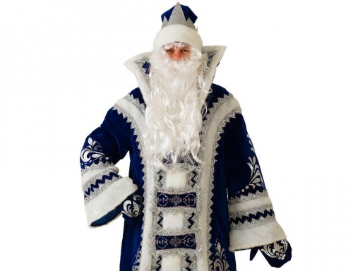 Костюм Деда Мороза Купеческий, размер 54-56, Батик фото 4