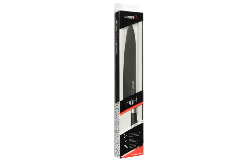 Нож Samura Mo-V Stonewash Гранд Шеф, 24 см, G-10 фото 3