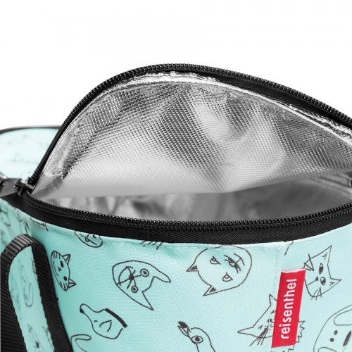Термосумка детская Coolerbag XS cats and dogs mint фото 4