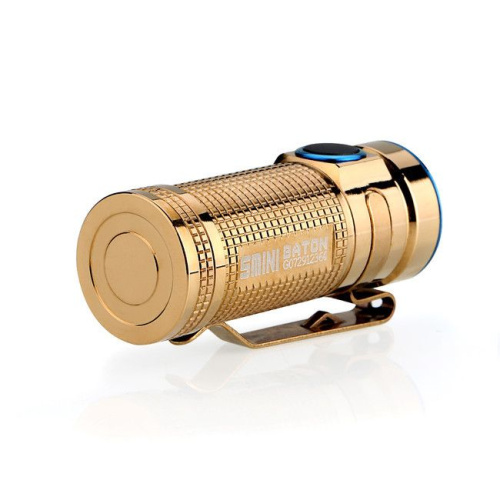 Фонарь светодиодный Olight S Mini CU Raw Brass Медь фото 2