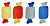 Елочное украшение КОНФЕТА с блестками, пеноплекс, 40 см, Морозко