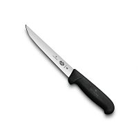 Нож Victorinox обвалочный, лезвие 15 см широкое, черный