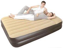 Надувная кровать RELAX HIGH RAISED AIR BED QUEEN 27229EU со встр. эл. Насосом 203x161x51