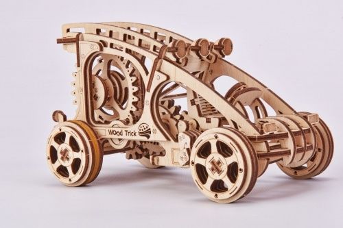 Механический 3D-пазл из дерева Wood Trick Багги фото 2