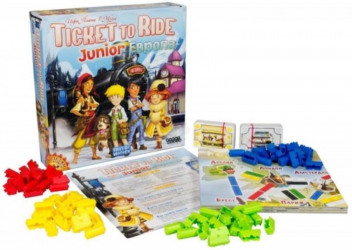 Настольная игра: Ticket to Ride Junior: Европа фото 2