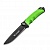 Нож Ganzo G8012 светло-зеленый, с чехлом
