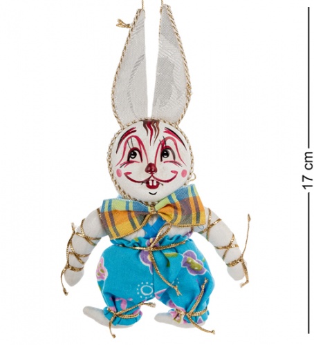 RK-454 Кукла подвесная "Карнавальный заяц"
