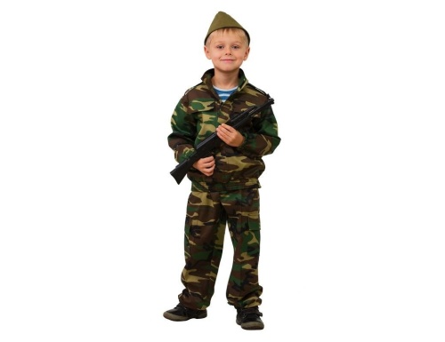 Детская военная форма Разведчик, Батик