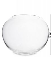 NM-23832 Ваза-шар стеклянная 17 см (Неман)