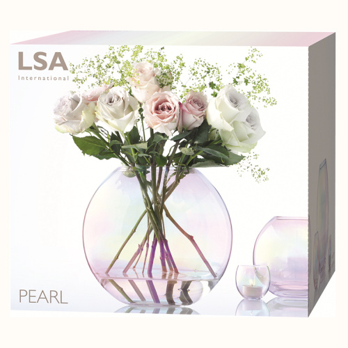 Ваза круглая Pearl 24 см фото 3