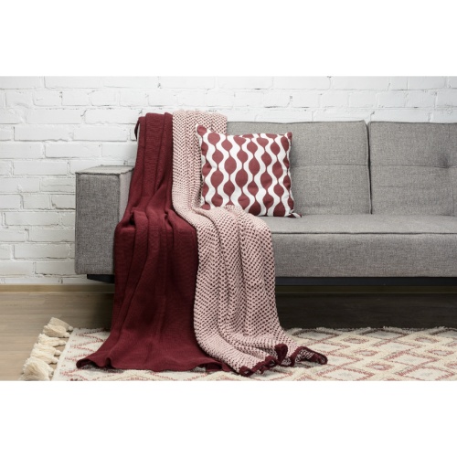 Чехол на подушку traffic, бордового цвета из коллекции cuts&pieces, 45х45 см фото 7