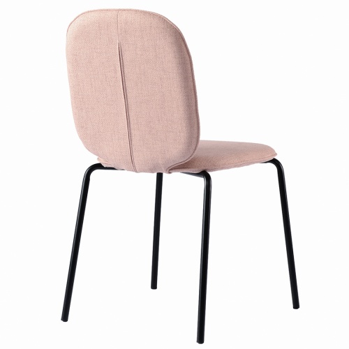 Набор из 2 стульев oswald, рогожка, бежево-розовые фото 7