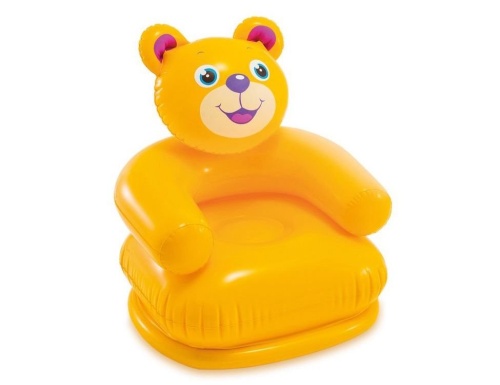Детское надувное кресло Intex Happy Animal Chair, 3-8 лет, Intex фото 2