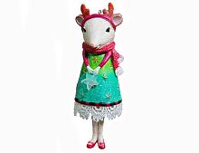 Ёлочная игрушка МЫШКА СО ЗВЁЗДОЧКОЙ, полистоун, 13 см, Holiday Classics