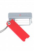 Бирка для багажа Swissgear, 2 шт красная/серая, 7,5x0,7x4,2 см