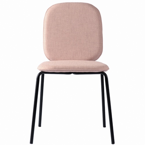 Набор из 2 стульев oswald, рогожка, бежево-розовые фото 8