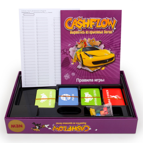 Настольная игра Попурри Денежный поток CASHFLOW фото 6