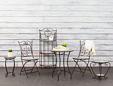 Садовая мебель с мозаикой "Сиена" (стол и 2 стула), металл, керамика, Kaemingk