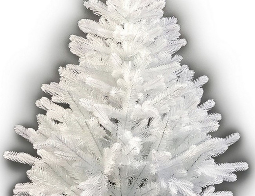 Настольная белая елка в мешочке Полярная, ЛИТАЯ + ПВХ, Max CHRISTMAS фото 3
