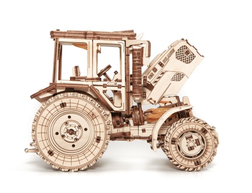 Сборная модель деревянная 3D EWA Трактор Беларус 82 фото 5