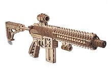Механическая сборная модель Wood Trick Штурмовая винтовка AR-T