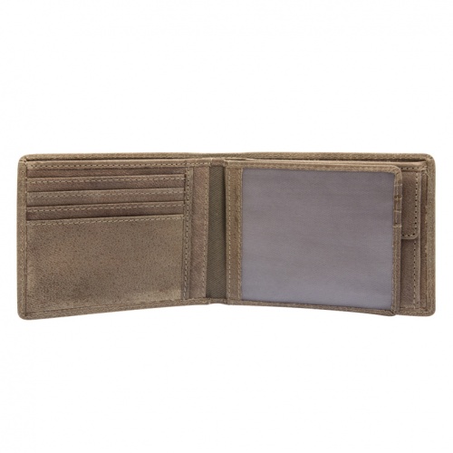 Бумажник Klondike Tony, коричневый, 12x9 см фото 5