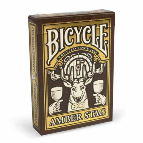 Карты "Bicycle Amber Stag"