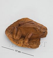 15-056 Статуэтка "Лягушка на листе" суар