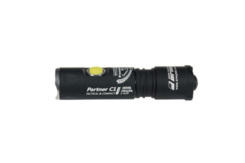 Фонарь светодиодный тактический Armytek Partner C1 Pro v3, 800 лм, 1-CR123A фото 2