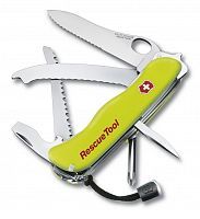 Нож Victorinox Rescue Tool One Hand, 111 мм, 14 функций,, 0.8623.MWN