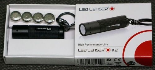 Фонарь светодиодный LED Lenser K2, 25 лм., 4-AG13, картонная упаковка фото 4