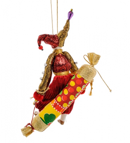 RK-768 Кукла подвесная "Клоун на конфете" - Вариант A фото 2