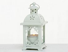 Подсвечник-фонарик под чайную свечу "Паули", металлический, 14х7 см, Boltze