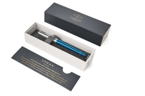 Parker Urban Premium - Dark Blue CT, перьевая ручка, F фото 6