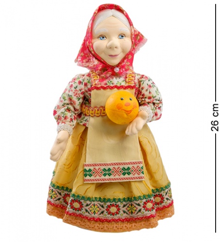 RK-121 Кукла "Бабушка с колобком"