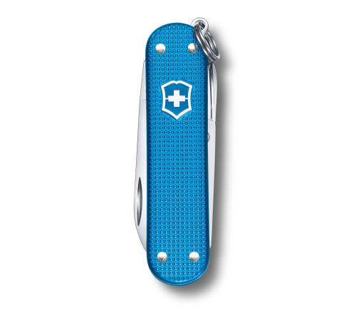 Нож Victorinox Alox Classic, 58 мм, 5 функций, голубой (подар. упак.) фото 5