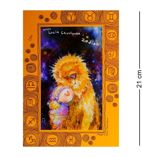 ANG-303 Набор открыток «Знаки Зодиака» 12шт 15х21 фото 7