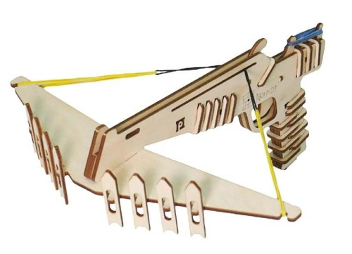 Конструктор Арбалет малый 01 (однозарядный) Паркматика из дерева