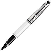 Waterman Expert - Deluxe White CT, ручка-роллер, F, BL