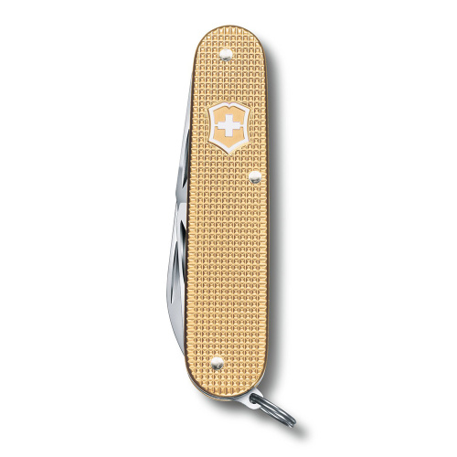 Нож Victorinox Alox Cadet, 84 мм, 9 функций, золотистый (подар. упаковка) фото 2