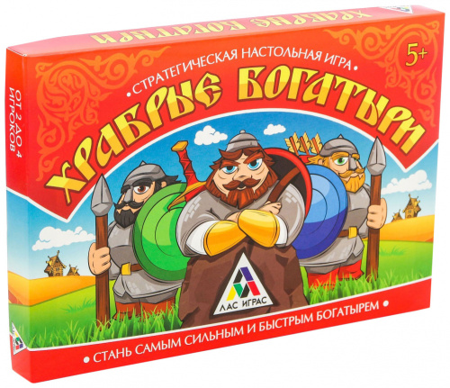Настольная стратегическая игра «Храбрые богатыри»