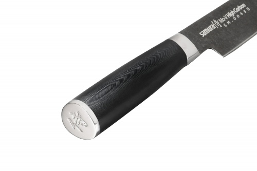 Нож Samura для нарезки Mo-V Stonewash, 23 см, G-10 фото 5