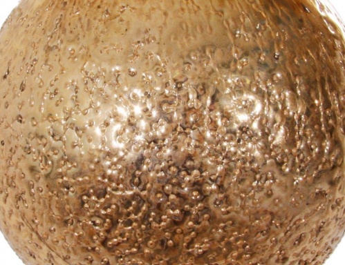 Винтажный ёлочный шар "Рэймунд", стекло, золотой, 10 см, SHISHI фото 2