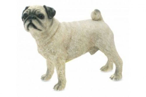 Статуэтка собаки породы Мопс, 10 см